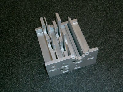 EDM slotted parts