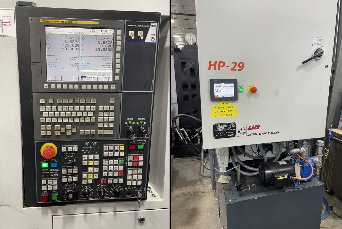 CNC Components - CNC Lathe Machining - Pumatt 1800sy - Roberson Machine Company