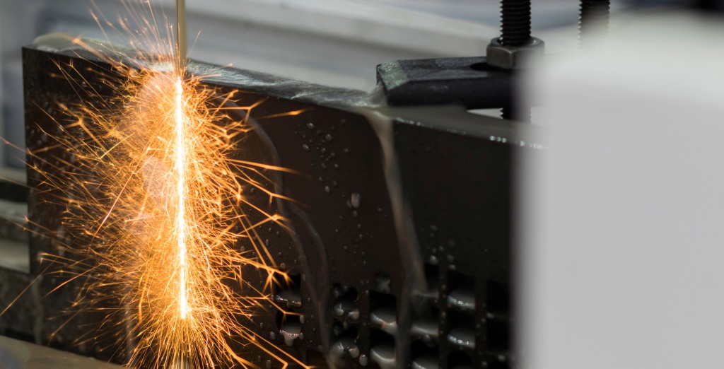 Repeat production parts with wire EDM features