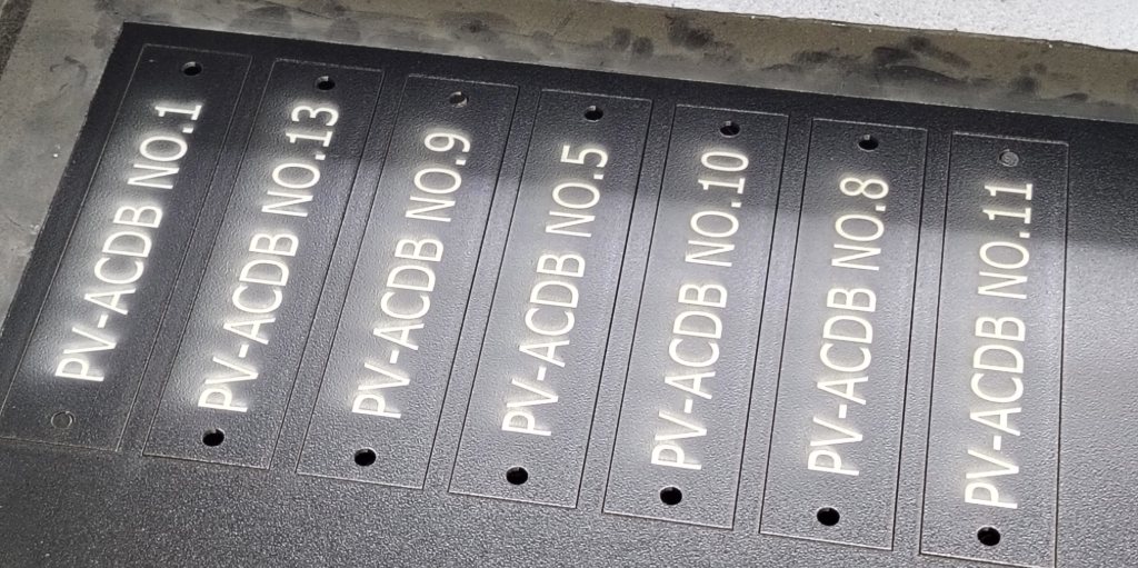Permanent laser marking on CNC machined components
