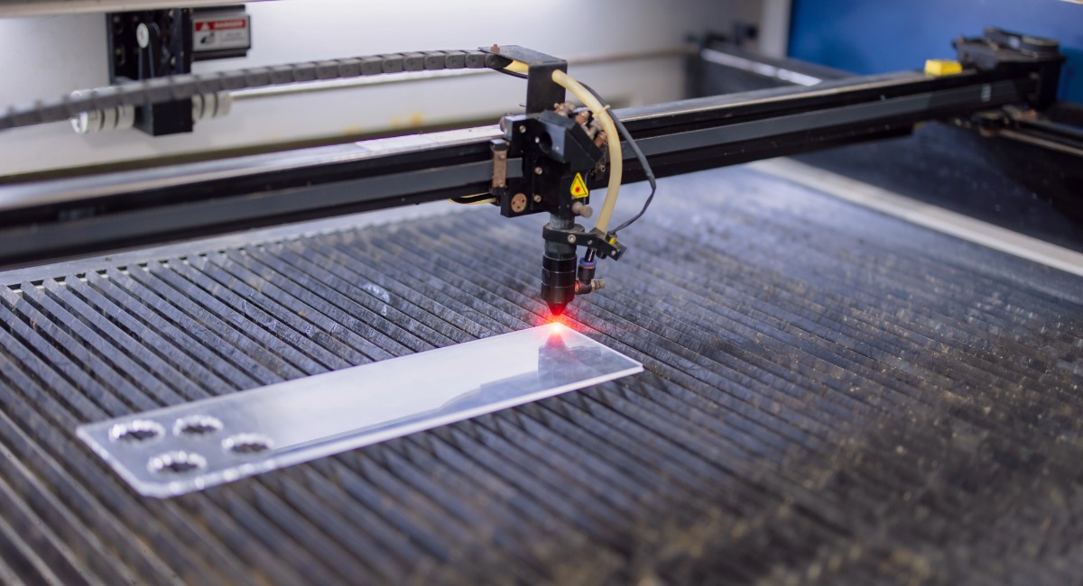 Permanent laser engraving for CNC machined parts